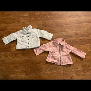 Baby girl bundle of jackets 0-3 months